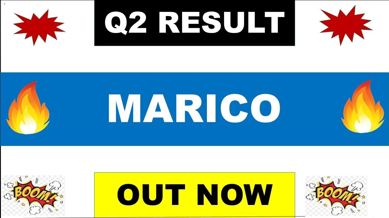 Marico Q2 Results, 31% Revenue Growth and Share Price