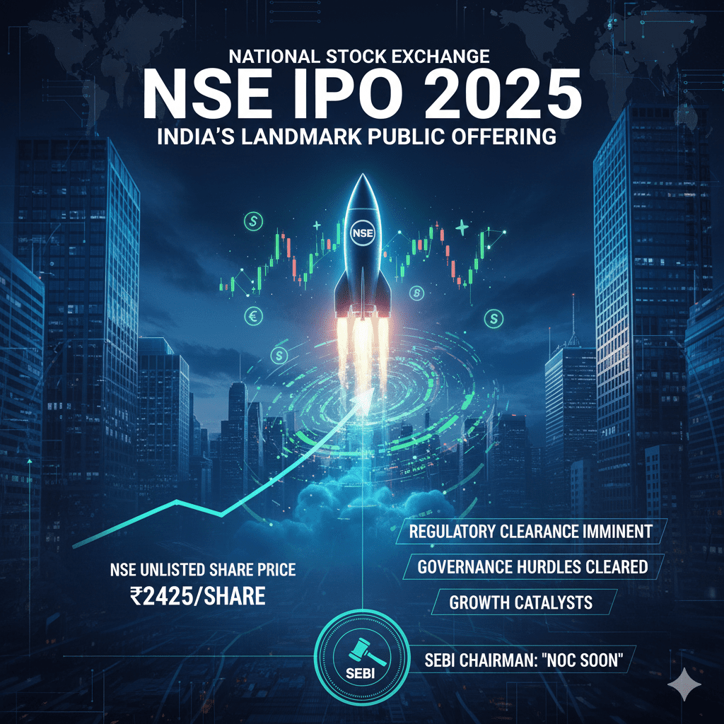 NSE IPO 2025: SEBI Chairman’s Latest Updates on Approval, Timeline, and Unlisted Shares Investment