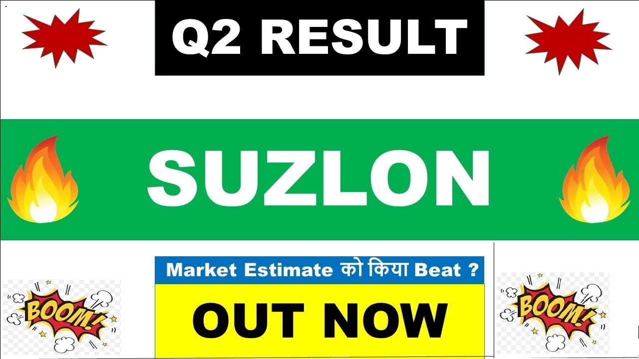 Suzlon Energy Q2 FY26 Results 539% Profit Surge and 6.2 GW Order Book