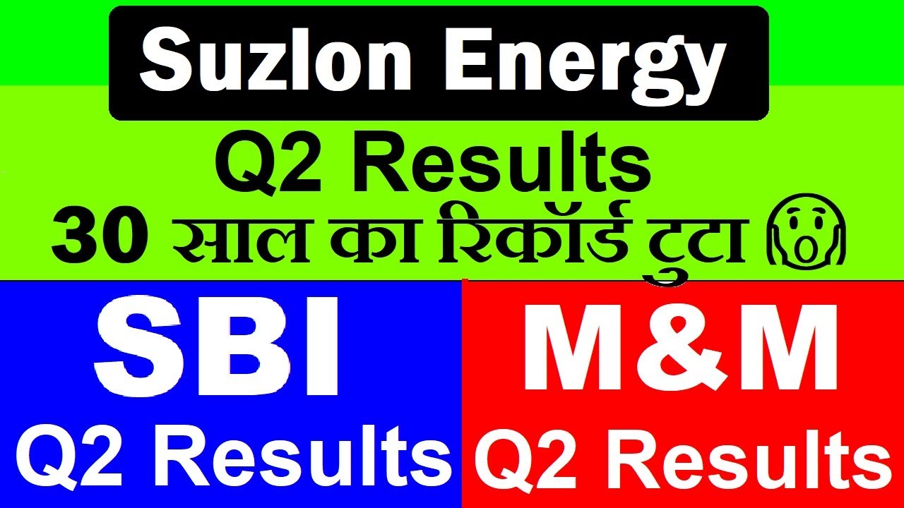 Suzlon Energy Q2 Results 2025 and M&M Quarterly Surge