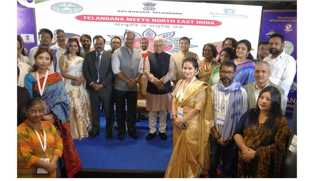 On November 21, 2025, Hyderabad's iconic Prasads IMAX lit up with vibrant energy as the Telangana-North East Connect Film Festival kicked off its two-day celebration of cinematic excellence and cultural unity. Telangana Governor Shri Jishnu Dev Varma, who proudly hails from Tripura, graced the occasion as the chief guest and officially inaugurated the event. This groundbreaking festival, part of the larger Telangana-North East Connect Techno-Cultural initiative, brings together filmmakers, artists, and enthusiasts from Telangana and all eight North Eastern states to foster deeper collaborations in arts, storytelling, and beyond.