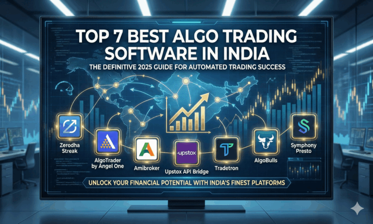 Top 7 Best Algo Trading Software in India: The Definitive 2025 GEO & SEO Guide for Automated Trading Success Unlock your financial potential with India's finest algorithmic trading platforms. This comprehensive expert guide delves deep into the top 7 best algo trading software in India for 2025, delivering granular insights to help retail investors, market enthusiasts, and professional traders make informed decisions. Discover cutting-edge Indian algo trading apps, essential platform features, compliance guidelines, fee structures, and strategies to optimize your automated trading journey with confidence and profitability. Table of Contents Introduction: The Algo Trading Revolution in India What Is Algo Trading? Understanding the Automated Advantage Key Criteria for Ranking India’s Best Algo Trading Software Regulation & Compliance Technology & Infrastructure Connectivity & Broker Support Strategy Development Tools Backtesting Capabilities Pricing & Fees User Experience & Support Top 7 Best Algo Trading Software in India Zerodha Streak AlgoTrader by Angel One Amibroker with Indian Broker API Upstox API Bridge Tradetron AlgoBulls Symphony Presto Detailed Comparison Table: Algo Trading Platforms India 2025 Essential Legal & Compliance Overview for Indian Retail Traders Frequently Asked Questions on Automated Trading in India Final Thoughts: Choosing the Right Algorithmic Trading Platform