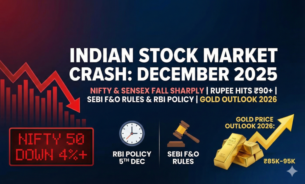 Indian Stock Market News, SEBI’s New F&O Rules, RBI Policy on 5th Dec & Gold Price