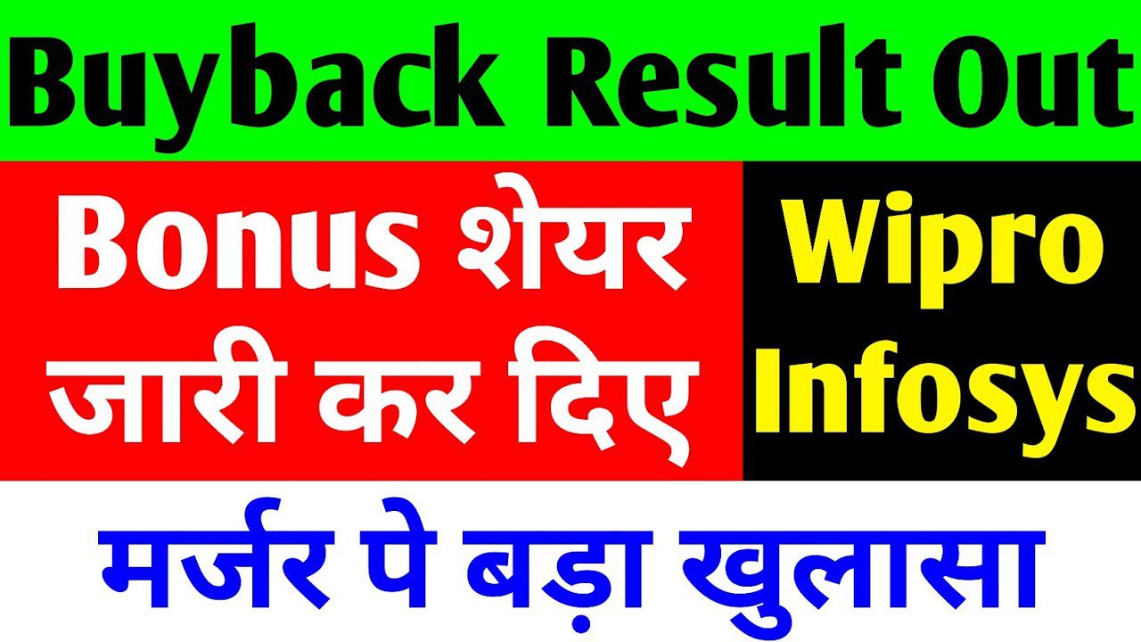 Infosys Share Buyback Results, Wipro Latest News and IT Sector Recovery