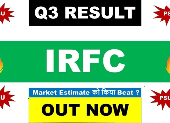 IRFC Q3 Results 2026: Net Profit Surges 10% to ₹1802 Cr – Detailed Analysis & Share Price Outlook By: Senior Financial Analyst & SEO Strategist Date: January 19, 2026 Category: Stock Market / PSU News The wait is finally over for millions of investors tracking the Indian Railway Finance Corporation (IRFC). The financing arm of the Indian Railways has officially declared its financial results for the third quarter of the fiscal year 2026. In a market environment driven by volatility and high expectations from Public Sector Undertakings (PSUs), IRFC’s numbers present a fascinating case study of operational efficiency amidst revenue consolidation.