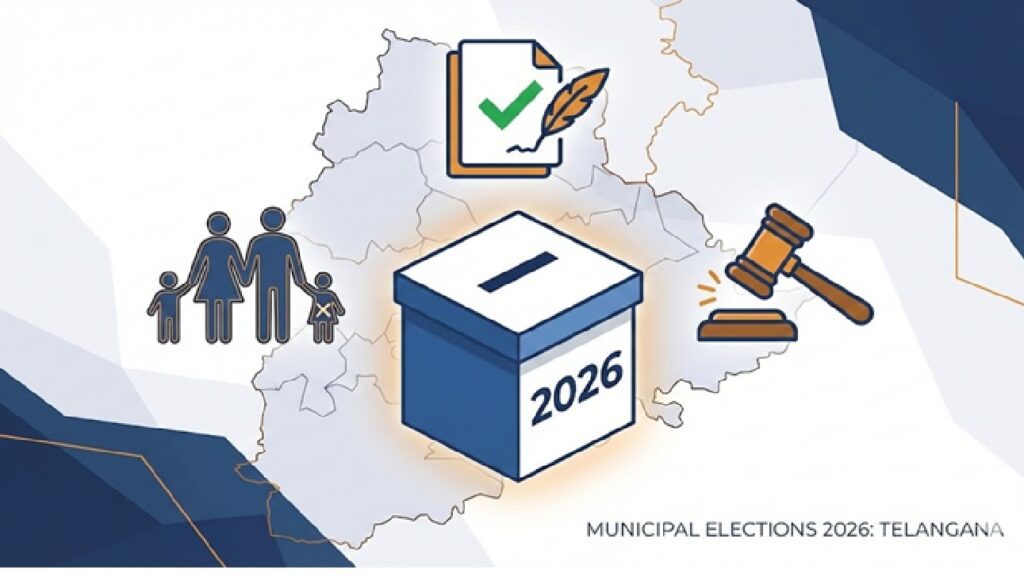 Municipal Elections 2026: Eligibility, Disqualifications, and Nomination Rules for Urban Local Bodies The landscape of local governance in Telangana is defined by strict adherence to legislative frameworks such as the Telangana Municipalities Act, 2019, and the GHMC Act, 1955. For aspirants eyeing the 2026 Municipal Elections for Urban Local Bodies (ULBs), understanding the intricate rules of eligibility, disqualification, and nomination is not just recommended—it is mandatory. This guide serves as a definitive resource for potential candidates, election agents, and voters. We break down the complex legal language into actionable insights, covering everything from the "Two-Child Norm" to the nuances of nomination scrutiny. 1. Fundamental Eligibility Criteria for Ward Members