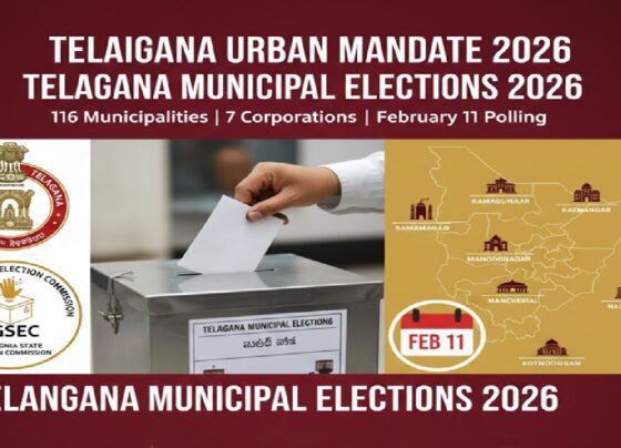 Telangana Municipal Elections 2026: Full Schedule, Ward Details, and Voter Guide for 123 ULBsThe landscape of local governance in Southern India is set for a transformative phase as the Telangana State Election Commission (TGSEC) officially sounds the poll bugle. In a comprehensive notification issued by State Election Commissioner I. Rani Kumudini, the government has outlined the roadmap for the 2nd Ordinary Elections to Municipalities and Municipal Corporations, 2026.This election cycle is pivotal, covering 116 Municipalities and 7 Municipal Corporations across the state. With the model code of conduct now in effect, administrative machinery and political aspirants are shifting into high gear to engage an electorate of over 5.2 million voters.The Official 2026 Telangana Municipal Election ScheduleThe TGSEC has established a rapid, streamlined timeline to ensure the democratic process is completed within a three-week window. Adhering to the Telangana Municipalities Act, 2019, the schedule is designed for maximum transparency and efficiency.Key Dates and DeadlinesElection MilestoneDateTime/DetailsIssue of Election NoticeJanuary 28, 202610:30 AM (Nominations Open) Display of Electoral RollsJanuary 28, 2026Ward-wise list publication Last Date for NominationsJanuary 30, 2026Until 5:00 PM Scrutiny of NominationsJanuary 31, 2026From 11:00 AM onwards Withdrawal of CandidatureFebruary 3, 2026Until 3:00 PM Date of Poll (Voting)February 11, 20267:00 AM to 5:00 PM Counting of VotesFebruary 13, 2026From 8:00 AM onwards Declaration of ResultsFebruary 13, 2026Following counting completion