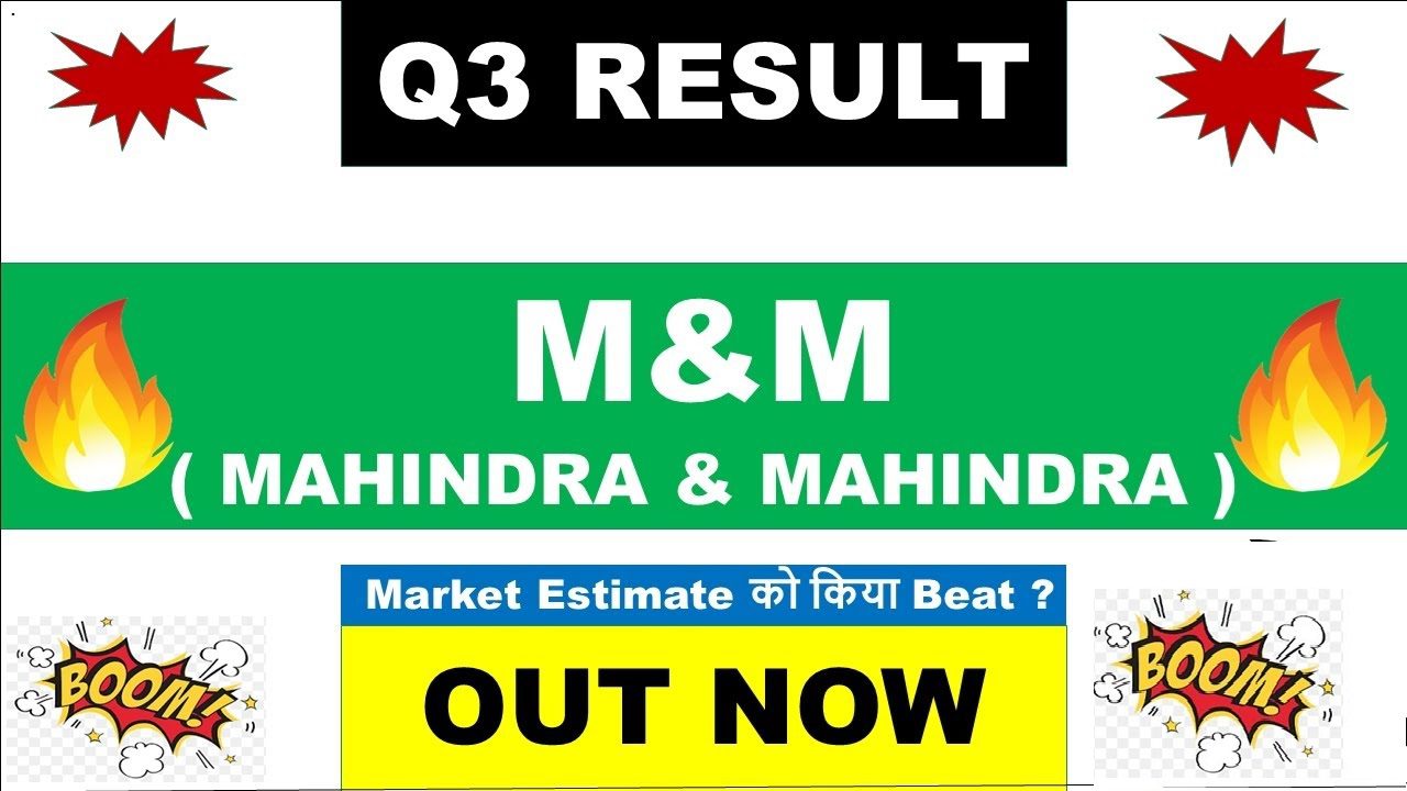 M&M Q3 Results 2026: Mahindra & Mahindra Posts Robust 33% Profit Growth as Revenue Surges