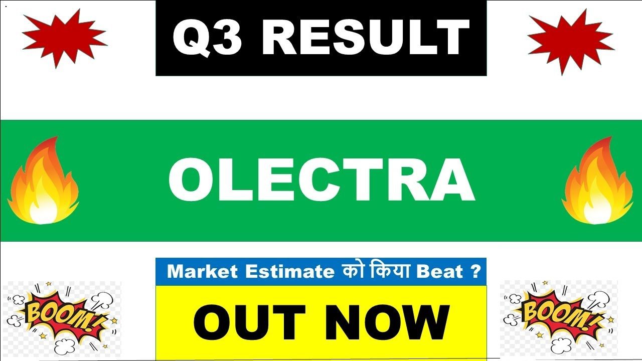 Olectra Greentech Q3 Results: Revenue Jumps 30% Insights on Shares