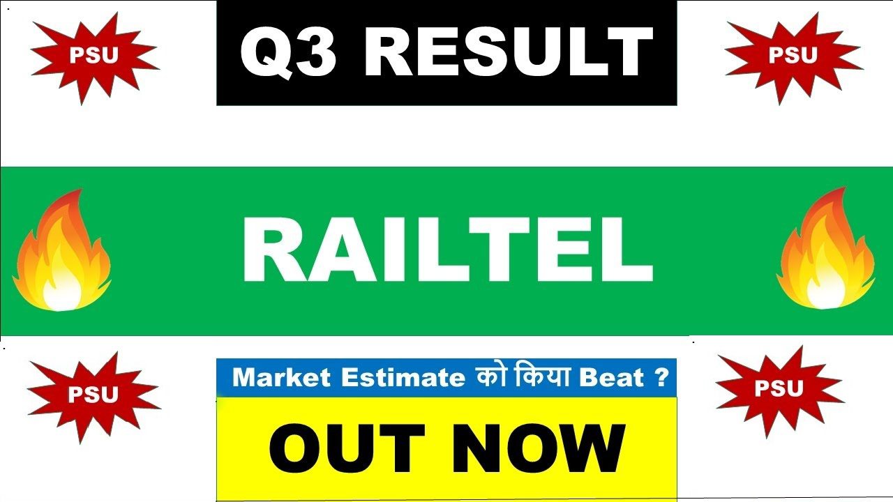 RailTel Q3 Results Revenue Surge Amid Profit Pressures