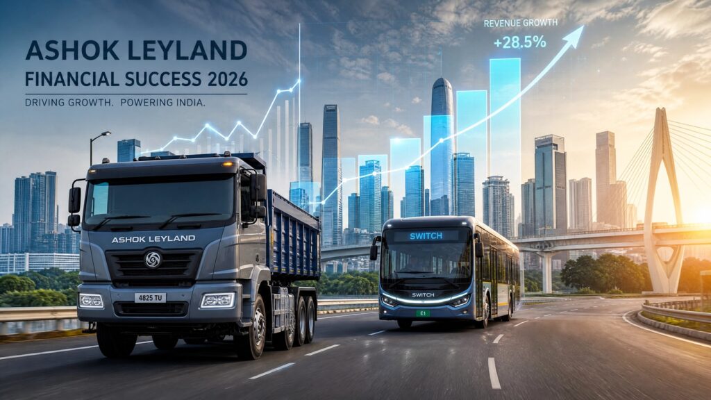 Ashok Leyland, a venerable pillar of India's commercial vehicle sector, recently unveiled its financial results for the fourth quarter of fiscal year 2026. These figures offer a compelling narrative of resilience, strategic foresight, and a determined push towards market leadership amidst evolving industry dynamics. As the nation's second-largest commercial vehicle manufacturer, Ashok Leyland's performance not only reflects its operational efficiency but also provides a crucial barometer for the broader Indian automotive landscape, particularly within the Medium and Heavy Commercial Vehicle (M&HCV) segment. The detailed analysis of these results is paramount for stakeholders, including investors, industry analysts, and potential customers, seeking to understand the company's trajectory and its pivotal role in India's economic growth.