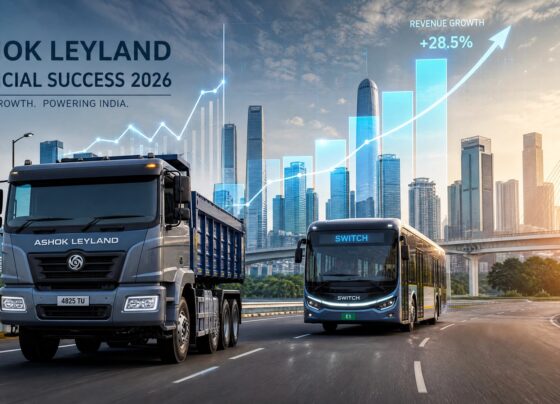 Ashok Leyland, a venerable pillar of India's commercial vehicle sector, recently unveiled its financial results for the fourth quarter of fiscal year 2026. These figures offer a compelling narrative of resilience, strategic foresight, and a determined push towards market leadership amidst evolving industry dynamics. As the nation's second-largest commercial vehicle manufacturer, Ashok Leyland's performance not only reflects its operational efficiency but also provides a crucial barometer for the broader Indian automotive landscape, particularly within the Medium and Heavy Commercial Vehicle (M&HCV) segment. The detailed analysis of these results is paramount for stakeholders, including investors, industry analysts, and potential customers, seeking to understand the company's trajectory and its pivotal role in India's economic growth.