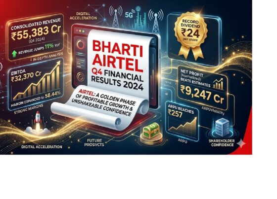 Bharti Airtel Q4 Financial Results 2024: Revenue Jumps 11% YoY, Record Dividend of ₹24 Declared – In-Depth Analysis of Profit, Margins, and Future Growth Prospects In a defining moment for India’s telecommunications landscape, Bharti Airtel has unveiled its much-anticipated fourth-quarter financial results, delivering a performance that underscores the company’s operational strength and strategic resilience. Far from being a routine earnings release, the Q4 numbers reveal a narrative of consistent top-line expansion, robust operating leverage, and a shareholder-first capital allocation policy. The board also announced a final dividend of ₹24 per share, signaling unshakeable confidence in the company’s cash generation capabilities. This comprehensive breakdown dissects every critical metric, from revenue and expenses to net profit, exceptional items, tax dynamics, EBITDA margins, ARPU, and EPS, giving you a 360-degree view of what truly drove Airtel’s latest quarterly scorecard. Airtel Q4 Revenue Soars: Rock-Solid Top-Line Growth Across All Time Frames