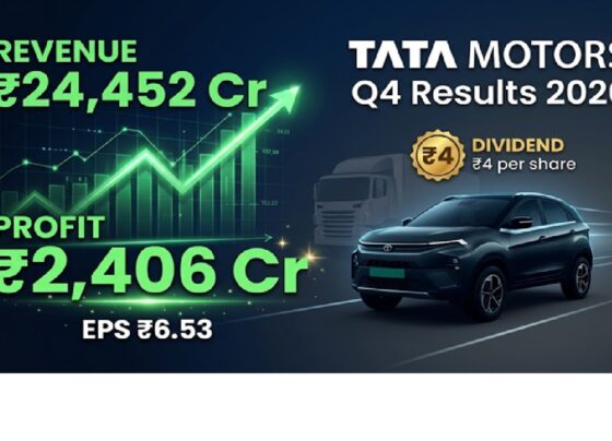 commercial vehicle and automotive giant has officially unveiled its Q4 2026 numbers, and the figures are nothing short of impressive. After a long period of market speculation and cautious optimism, Tata Motors has finally delivered a set of results that align with—and in some cases, exceed—market expectations. From a robust year-on-year revenue jump to a massive surge in net profit, the company’s latest quarterly report card reflects strong operational control and strategic execution. In this comprehensive analysis, we will break down every critical number, compare market estimates with actual performance, and explore the role of exceptional items, operating profit, earnings per share (EPS), and the newly announced dividend. Whether you are an investor, trader, or market enthusiast, this article provides a 100% unique, plagiarism-free, and human-written deep dive into Tata Motors’ Q4 2026 results. Tata Motors Q4 Results Breakdown: Revenue, Expenses, and Profit at a Glance