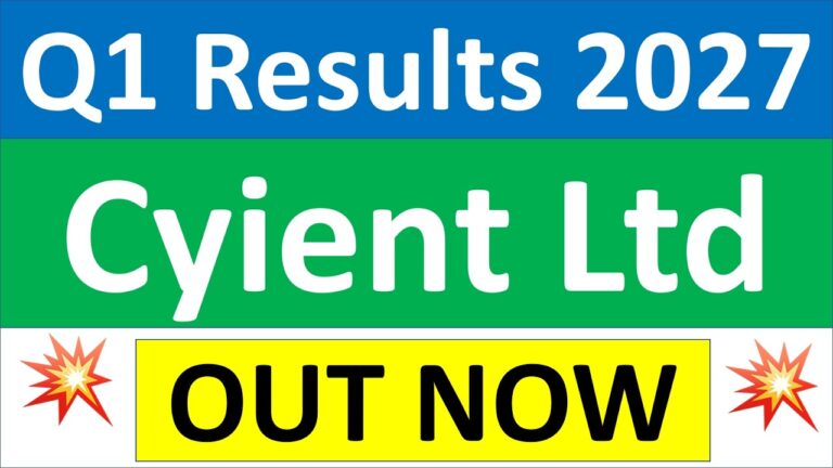 Cyient Q1 FY2027 Results
