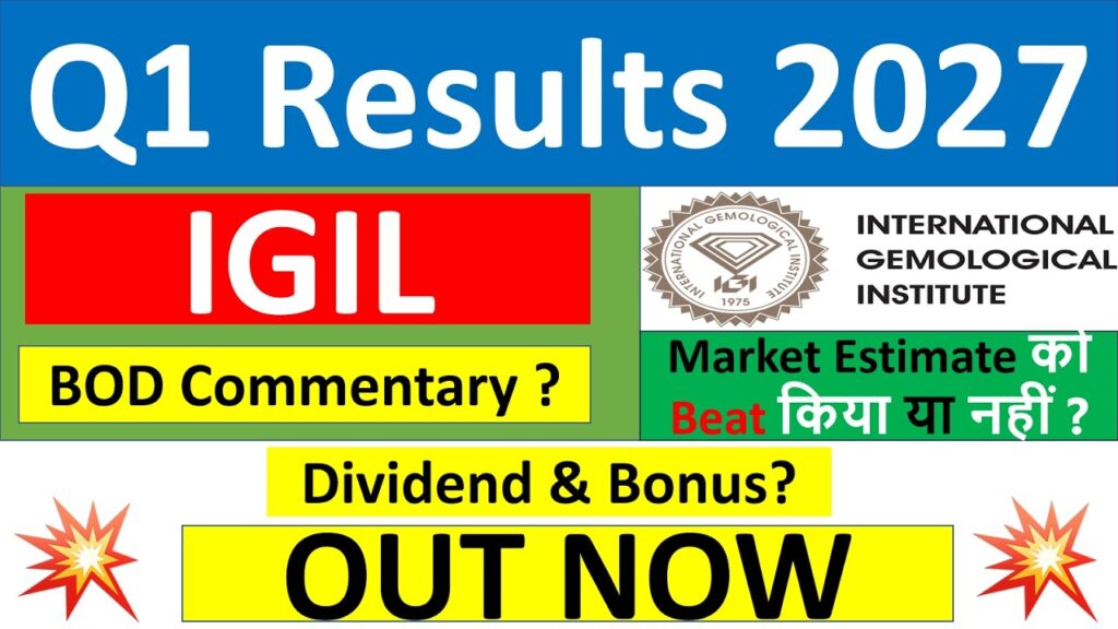 International Gemmological Institute (IGI) has announced its consolidated financial results for the first quarter of FY2027, delivering a solid year-on-year performance despite a slight sequential slowdown. The company posted healthy growth in revenue and net profit compared to the same period last year, although earnings softened marginally compared to the previous quarter due to higher operating expenses.