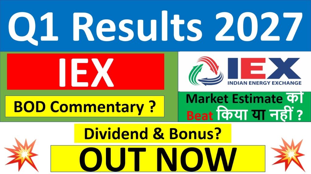 Indian Energy Exchange (IEX) reported strong Q1 FY2027 results with total income rising to ₹202 crore and net profit increasing to ₹134 crore. Read the complete financial analysis, key highlights, investor outlook, and what the latest earnings mean for IEX.