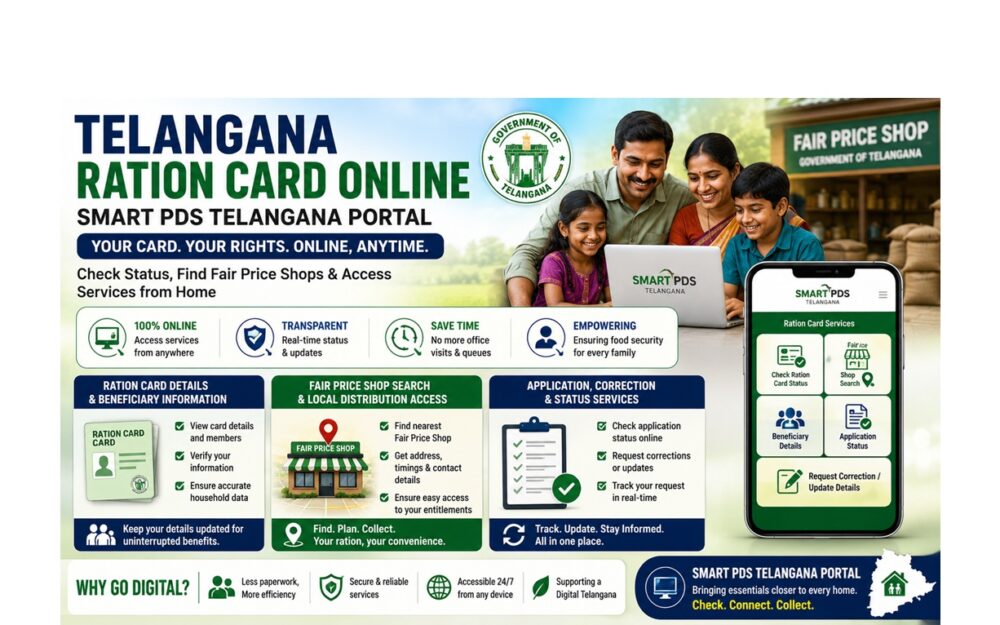 Smart PDS Telangana Your Key to Seamless Ration Services
