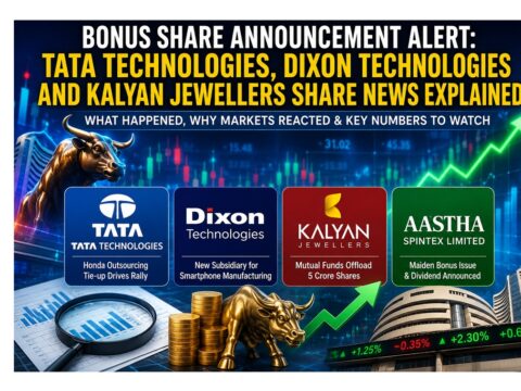 Tata Technologies, Dixon Technologies and Kalyan Jewellers Bonus Share Announcement Alert